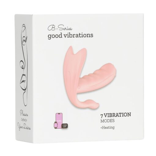Silicone vibrator 7 vibration modes - heating + app - obrazek 2
