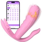 Silicone vibrator 7 vibration modes - heating + app - obrazek 5