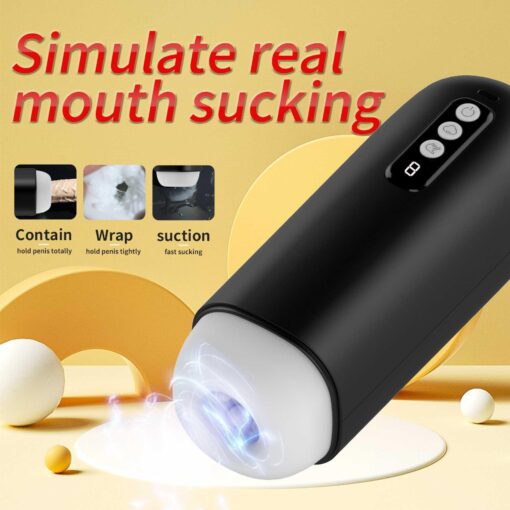 Masturbator - 8 sucking mode
+ interactive function - obrazek 6