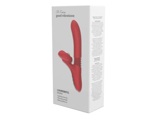 Silicone vibrator 7 powerful modes - licking,
thrusting and heating - obrazek 2