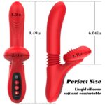 Silicone vibrator 7 powerful modes - licking,
thrusting and heating - obrazek 10