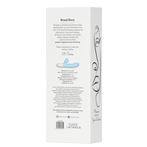 Silicone vibrator 7 powerful modes - 
flapping and 7 thrusting
heating - obrazek 3