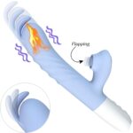 Silicone vibrator 7 powerful modes - 
flapping and 7 thrusting
heating - obrazek 5