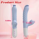 Silicone vibrator 7 powerful modes - 
flapping and 7 thrusting
heating - obrazek 8