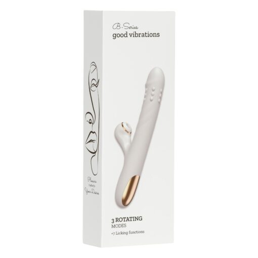 Silicone vibrator - 3 rotating functions and 7 licking functions - obrazek 2