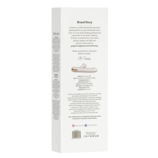 Silicone vibrator - 3 rotating functions and 7 licking functions - obrazek 4