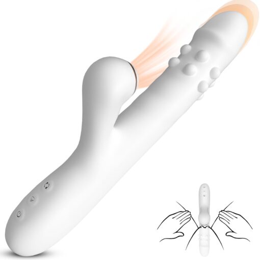 Silicone vibrator - 3 rotating functions and 7 licking functions - obrazek 5