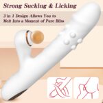 Silicone vibrator - 3 rotating functions and 7 licking functions - obrazek 8