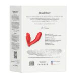 Silicone vibrator 10 vibration modes, licking, heating + app control - obrazek 8