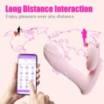 Silicone vibrator 3 speeds, 6 frequencies
finger function, heating + app control - obrazek 8