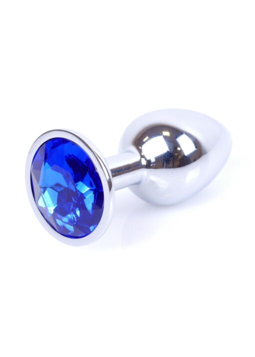Plug-jewellery silver plug- dark blue - obrazek 6