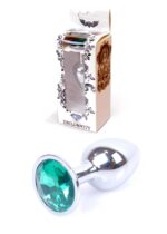 Plug-jewellery silver plug- green - obrazek 8