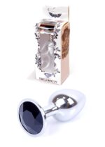 Plug-jewellery silver plug- black - obrazek 8