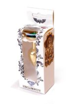Plug-jewellery gold plug- green - obrazek 9