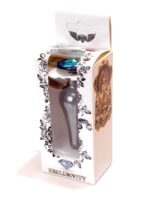 Plug-jewellery dark silver butt plug- light blue - obrazek 10