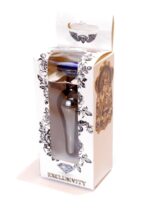 Plug-jewellery dark silver butt plug- dark blue - obrazek 10