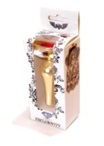 Plug-jewellery gold butt plug- pink - obrazek 10