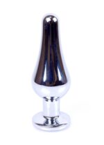 Plug-jewellery silver butt plug- light blue - obrazek 5