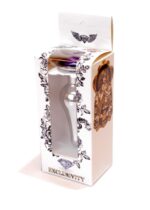 Plug-jewellery silver butt plug- purple - obrazek 10