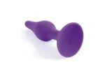 Plug-silicone plug purple - small - obrazek 2