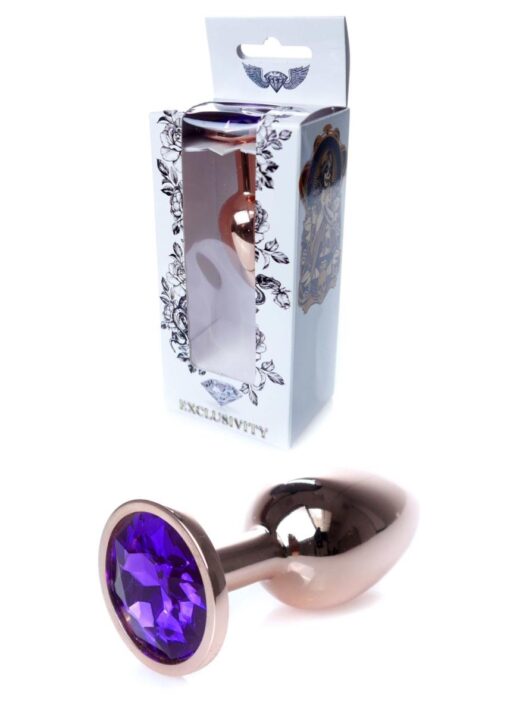 Plug-jewellery red gold plug- purple - obrazek 8
