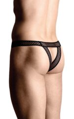 Mens thongs 4486 - black s/m - obrazek 2