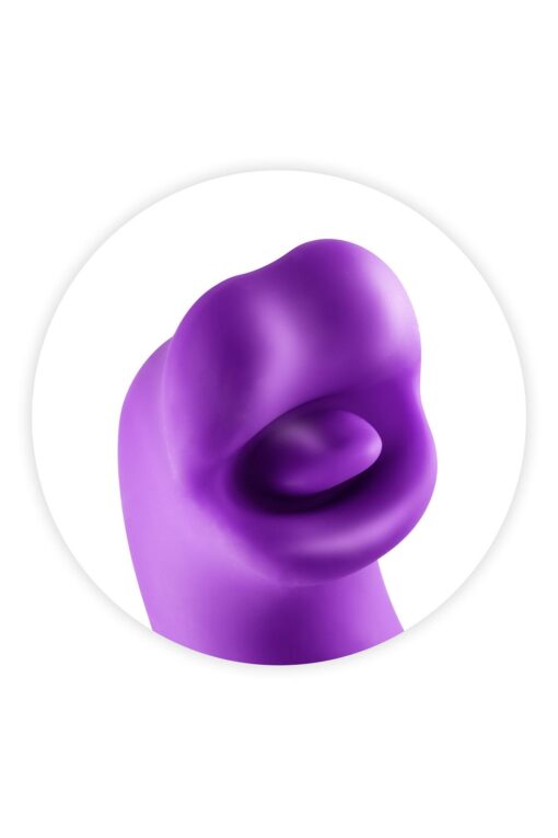 Kissy 3-in-1 rabbit vibrator purple - obrazek 3