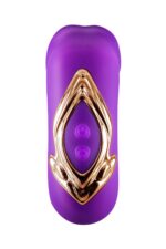 Kissy 3-in-1 rabbit vibrator purple - obrazek 6