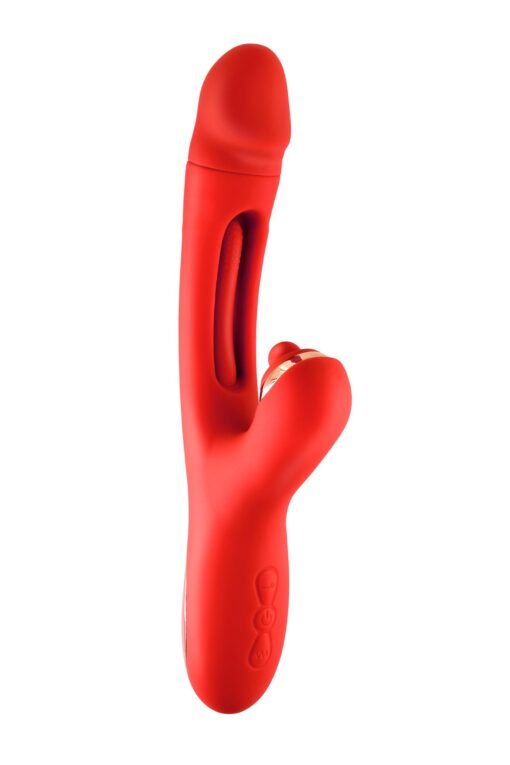 Joyfully 3-in-1 rabbit vibrator with tapotem - obrazek 4