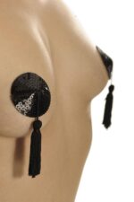 Round black nipple covers you - obrazek 3