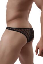 Men's briefs mp061 black (size: l) - obrazek 2