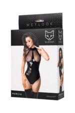 Wetlook body marcia - black l - obrazek 6
