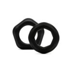 Classic silicone cock rings - 2 pack - obrazek 2