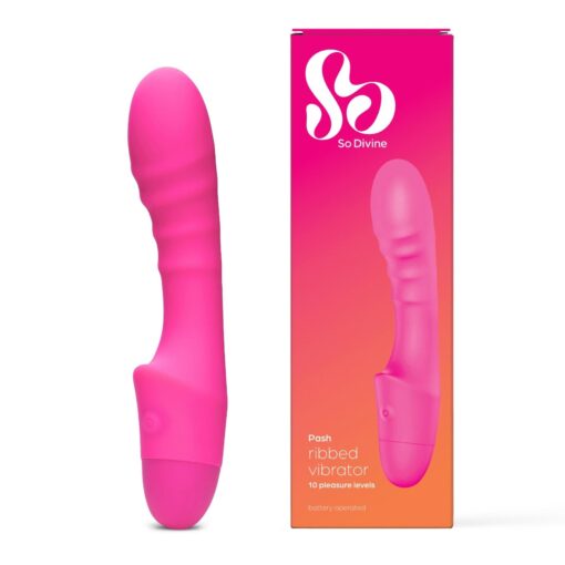 Pash ribbed g-spot vibrator - obrazek 4