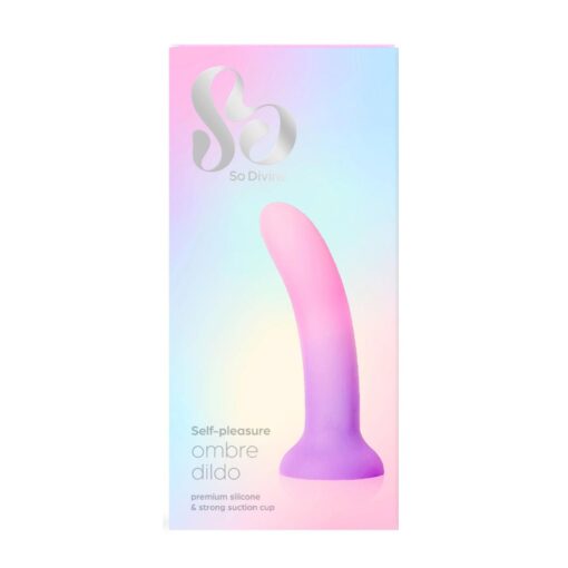 Ombre silicone dildo 6 inch - obrazek 5