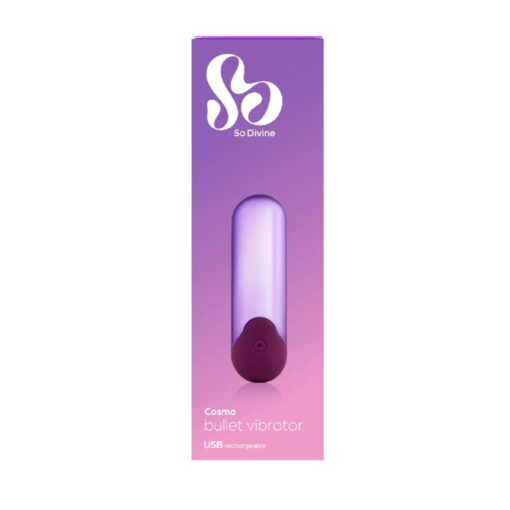 Cosmo mini rechargeable bullet vibrator - obrazek 5