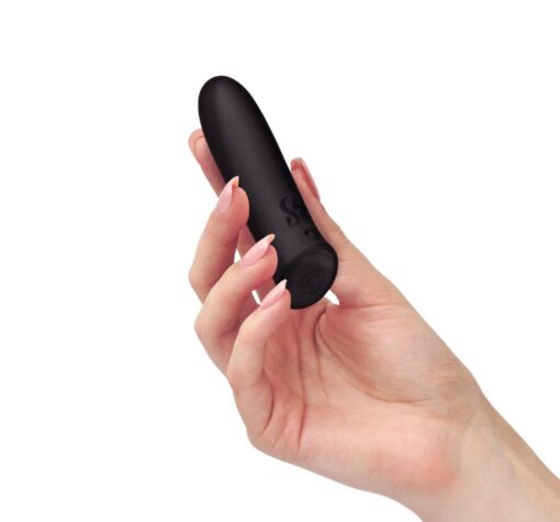 Rechargeable wonder bullet vibrator black - obrazek 5