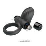 Pretty love - vibrate penis ring adrien 10 functions - obrazek 10