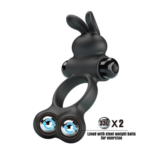 Pretty love - vibrate penis ring yusuf 10 functions - obrazek 2