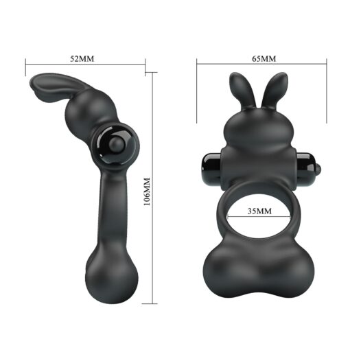 Pretty love - vibrate penis ring yusuf 10 functions - obrazek 8