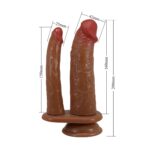 Pretty love - double dildo hulbert 6.9" 7 functions - obrazek 5