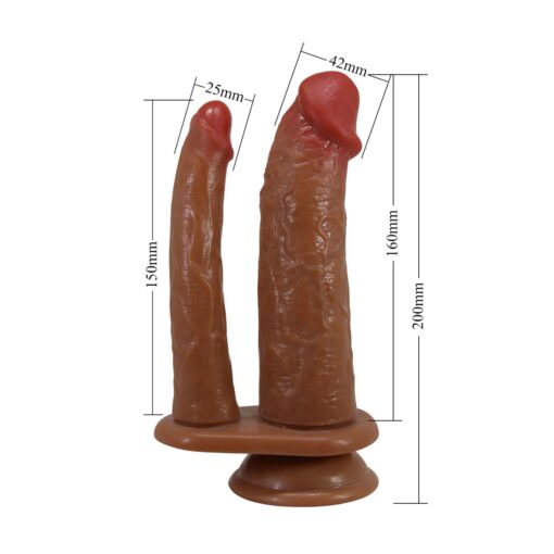 Pretty love - double dildo hulbert 6.9" 7 functions - obrazek 5
