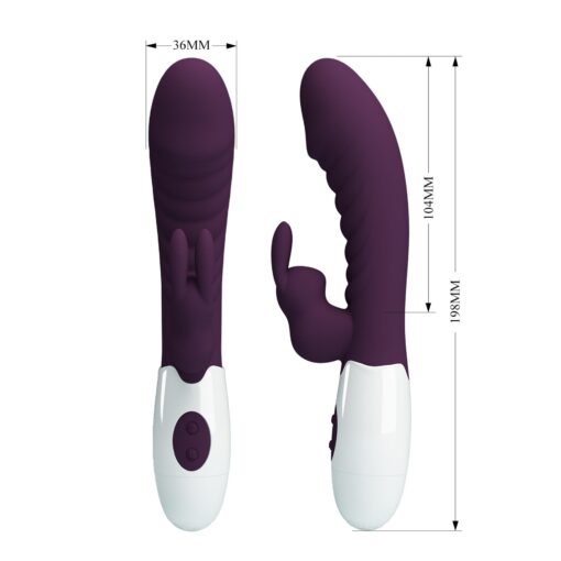 Pretty love - naughty bunny 30 functions dark purple - obrazek 8
