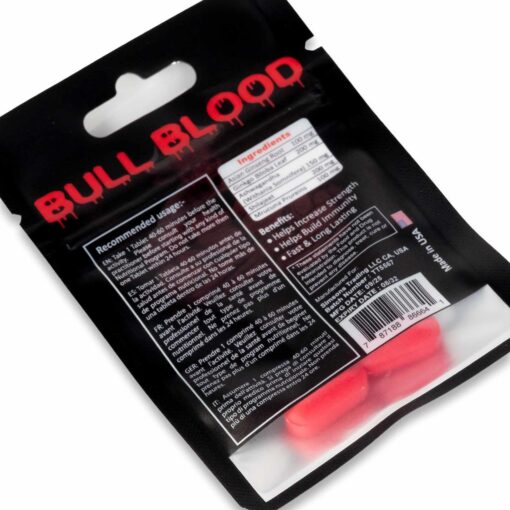 Supl.diety-bull blood 2szt - obrazek 2