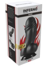 INFERNO by HIDDEN DESIRE – Fat Boys realistyczny dildo PVC z przyssawką 19 cm - obrazek 2