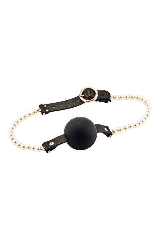 Guilty pleasure majestic pearl mouthgag - obrazek 2