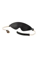 Guilty pleasure boudoir pearl bindfold - obrazek 2