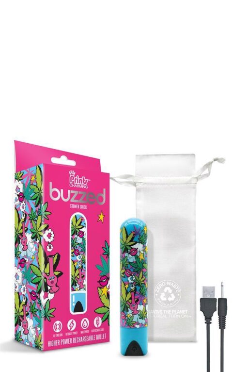 Prints charming buzzed bullet stoner chick - obrazek 3
