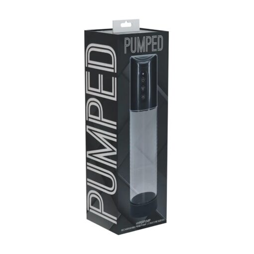 Hyperpump - rechargeable penis pump - gun metal - obrazek 2