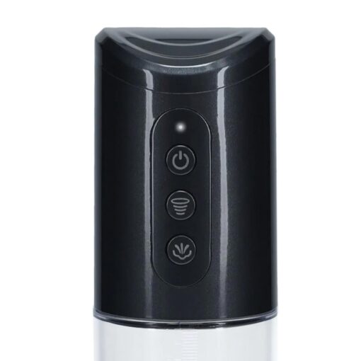 Hyperpump - rechargeable penis pump - gun metal - obrazek 6